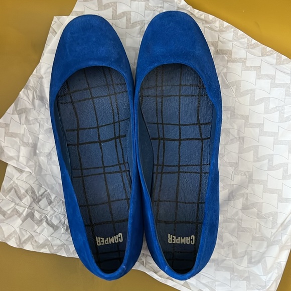 Camper Sinuosa Suede Wedge Size 10 - Picture 7 of 12